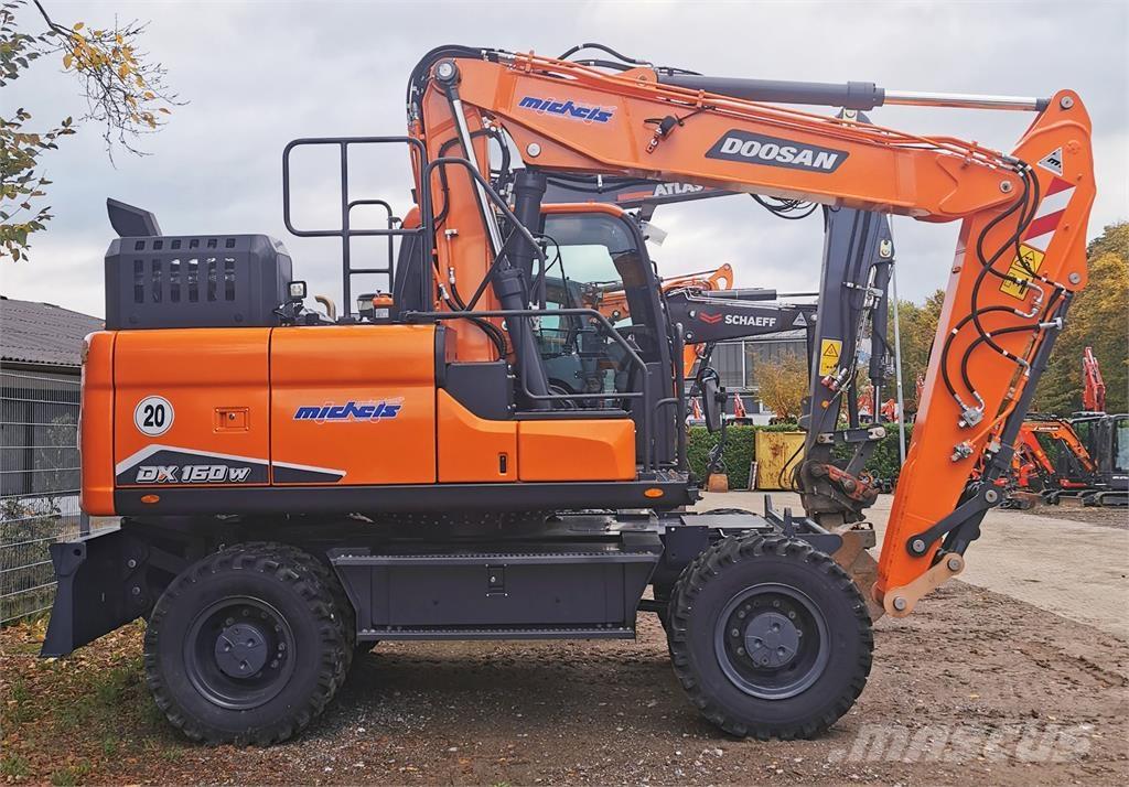 Doosan DX 160 W-7 Koparki kołowe