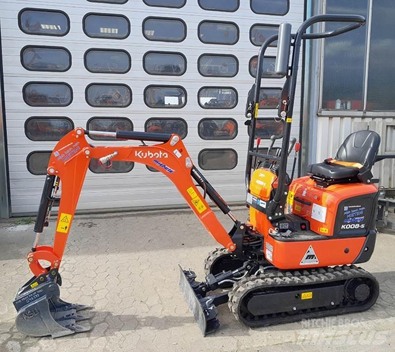 Kubota K 008-5 VHG Minikoparki
