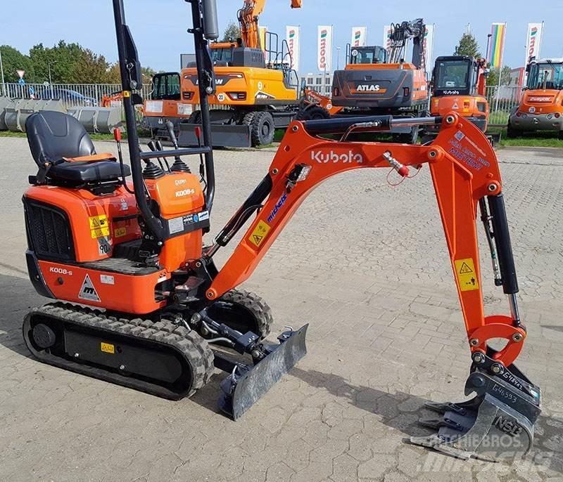 Kubota K 008-5 VHG Minikoparki