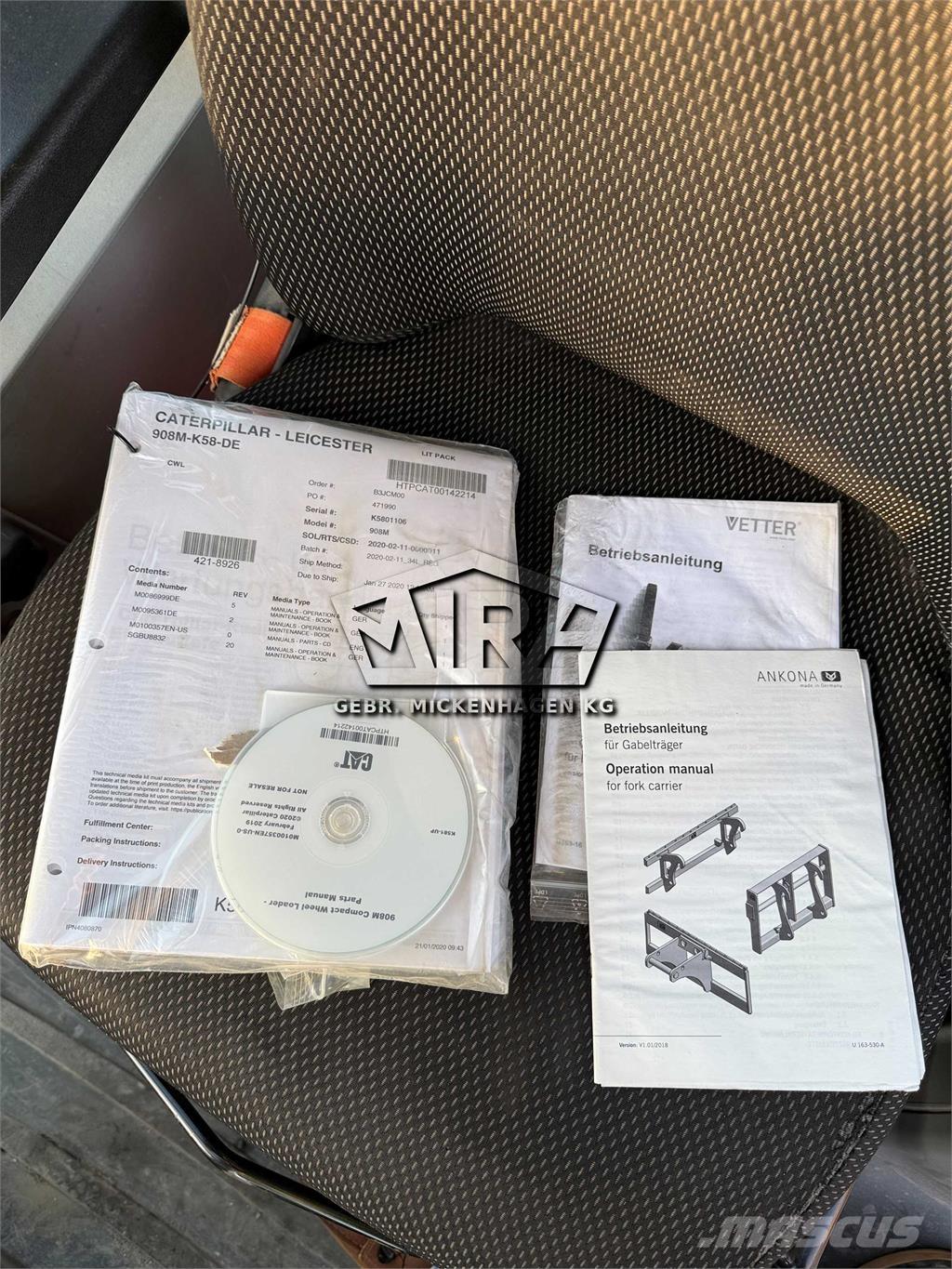 CAT 908M Ładowarki kołowe