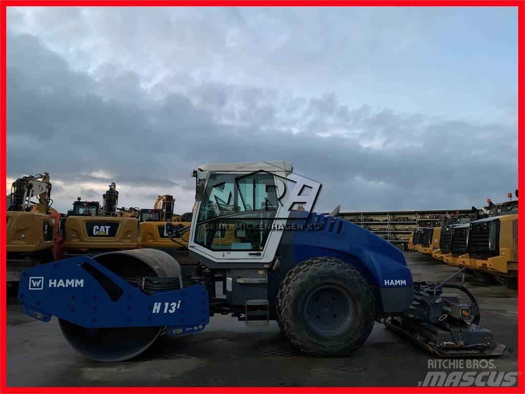 Hamm H 13i + Platten Walce jednobębnowe