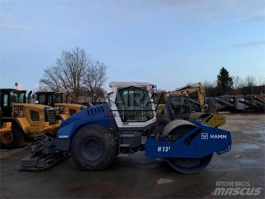 Hamm H 13i + Platten Walce jednobębnowe