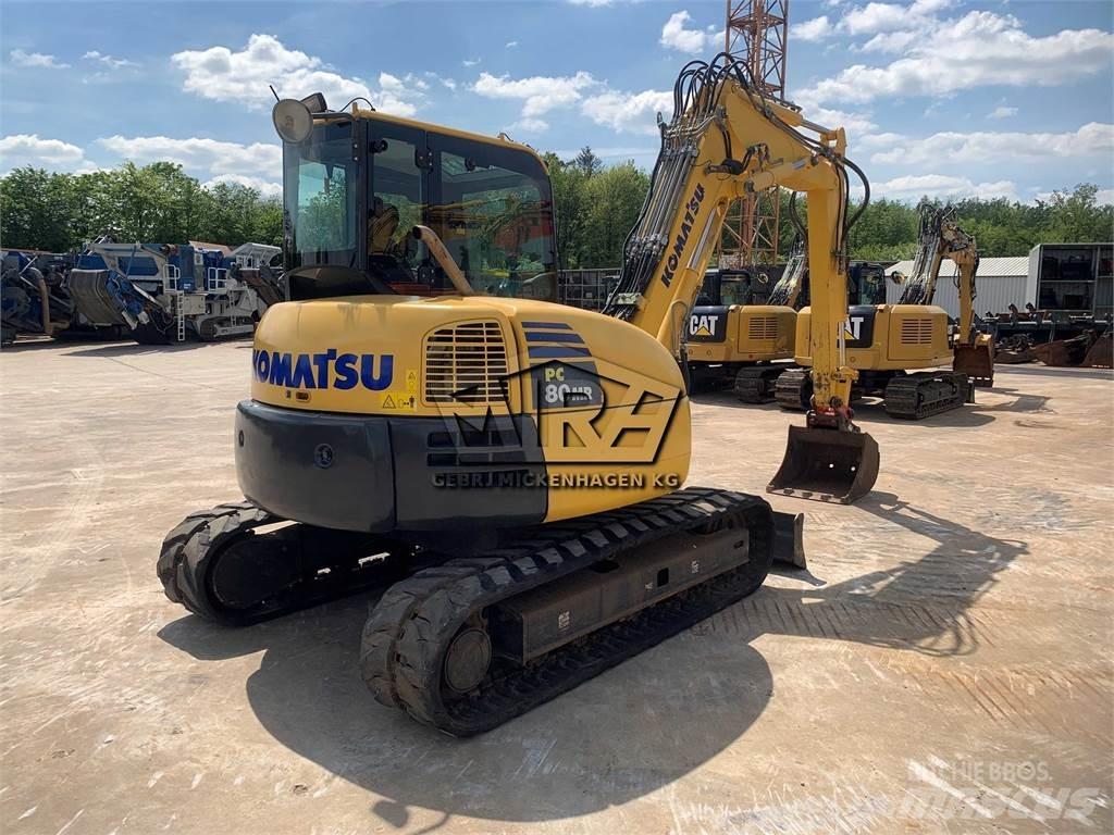 Komatsu PC80 MR-3 Minikoparki