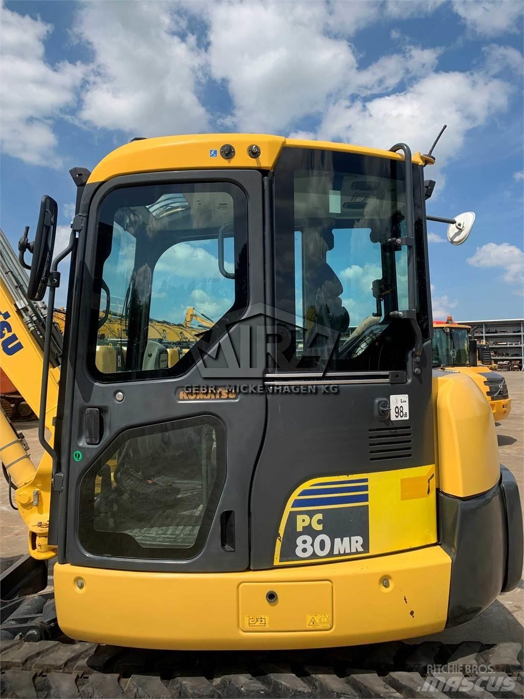 Komatsu PC80 MR-3 Minikoparki