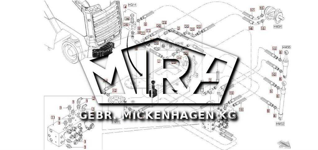Wirtgen W50 / W60 Zamiatarki