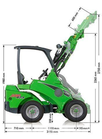 Avant Tecno 423 Ładowarki kołowe