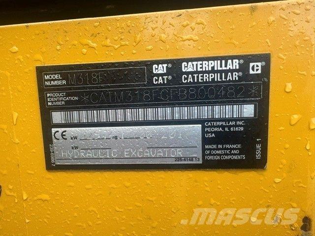 CAT M318F Koparki kołowe