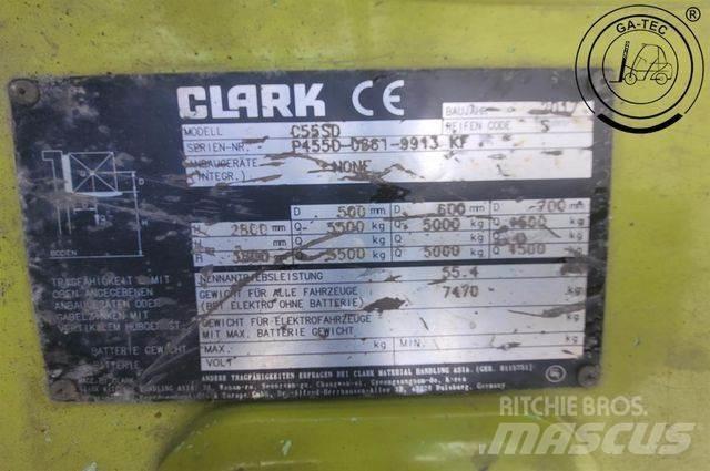 Clark C55SD Wózki Diesla