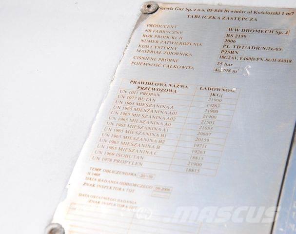  Dromech, tank Naczepy cysterna