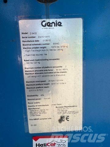 Genie Z-34/22 Podnośniki przegubowe