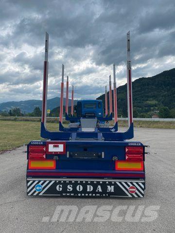 Gsodam T2L1 Naczepy do transportu drewna