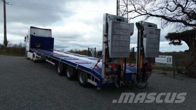  GVN 3 AXLE FLATBED Naczepy niskopodłogowe