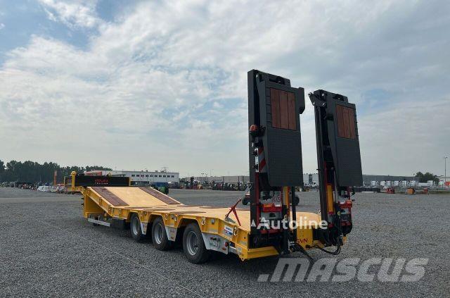  GVN 3 AXLE LOWBED Naczepy niskopodłogowe