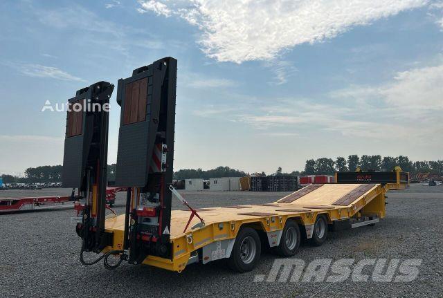  GVN 3 AXLE LOWBED Naczepy niskopodłogowe