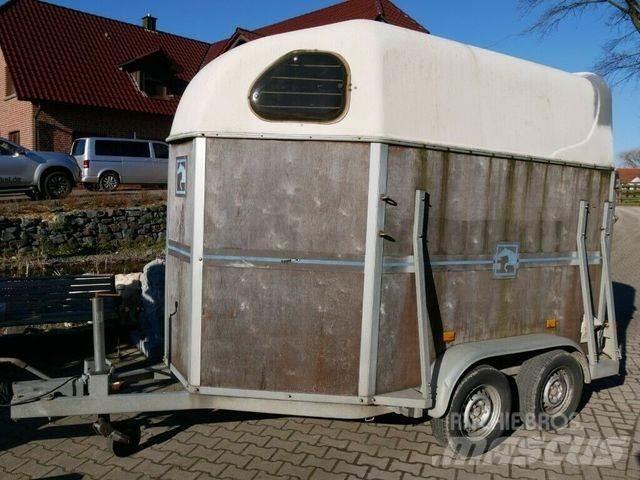  Holz Poly 2 Pferde Przyczepy do przewozu zwierząt