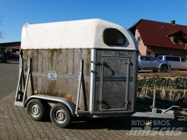  Holz Poly 2 Pferde Przyczepy do przewozu zwierząt