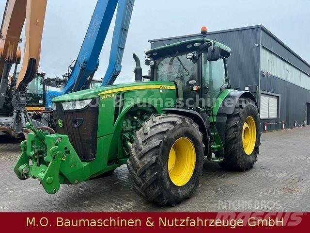 John Deere 8370 R Ładowacze i koparki czołowe