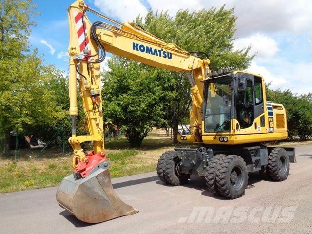 Komatsu PW 160-10 Koparki kołowe
