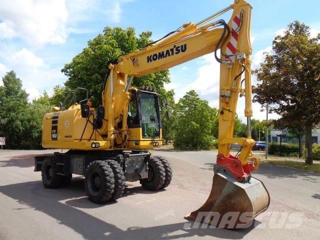 Komatsu PW 160-10 Koparki kołowe