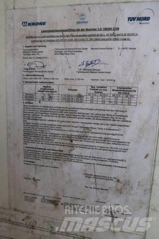 Krone ZZ Przyczepy firanki