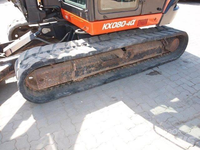 Kubota KX080-4a Minikoparki