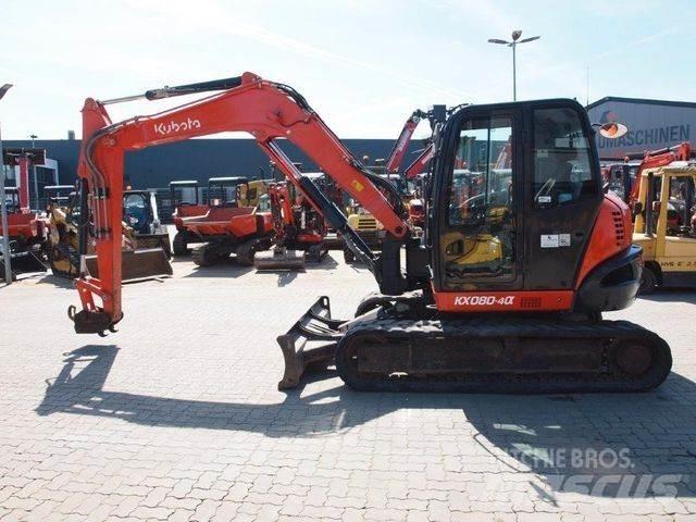 Kubota KX080-4a Minikoparki