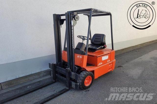 Linde E15 Wózki elektryczne