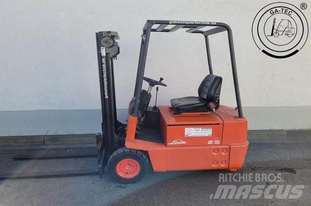 Linde E15 Wózki elektryczne