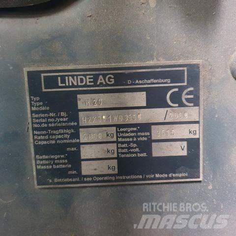 Linde H20 Wózki Diesla