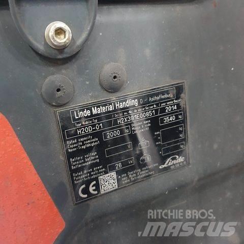 Linde H20D-01 Wózki Diesla