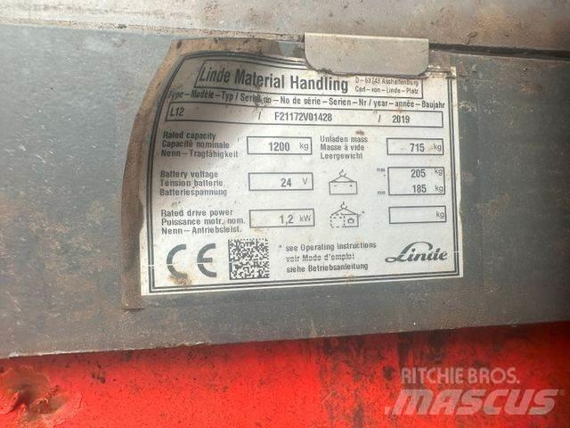 Linde L12 Wózki kompletacyjne wysoko unoszące