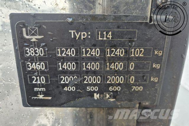 Linde L14i Wózki kompletacyjne wysoko unoszące