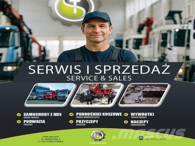 MAN - Żurawie samochodowe