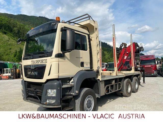 MAN TGS 33.480 6x6 Samochody do przewozu drewna