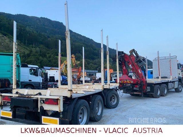 MAN TGS 33.480 6x6 Samochody do przewozu drewna