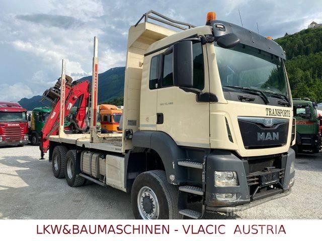 MAN TGS 33.480 6x6 Samochody do przewozu drewna