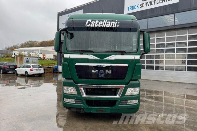 MAN TGX 26.480 6x2 Ciężarówki firanki