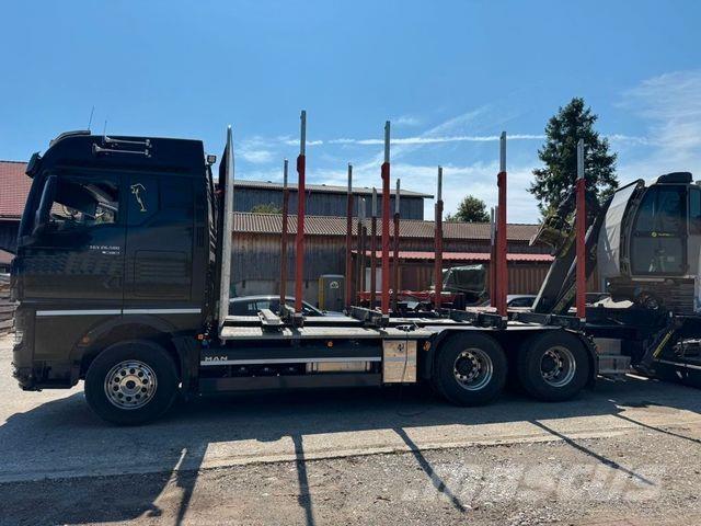 MAN TGX 26.580 Samochody do przewozu drewna
