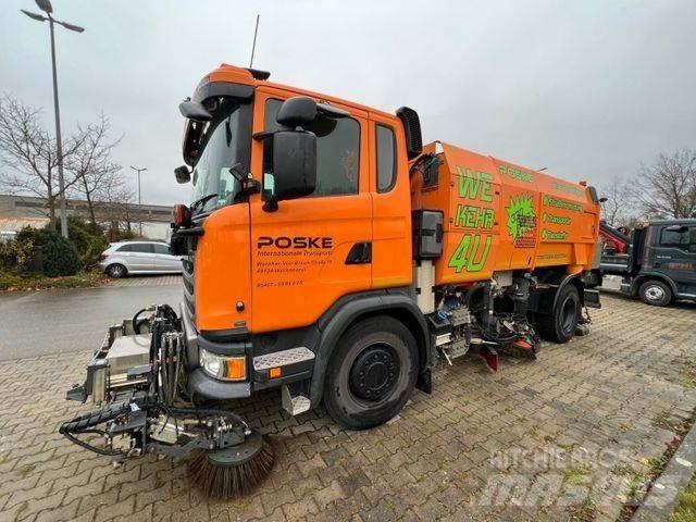 Scania G360 Zamiatarki