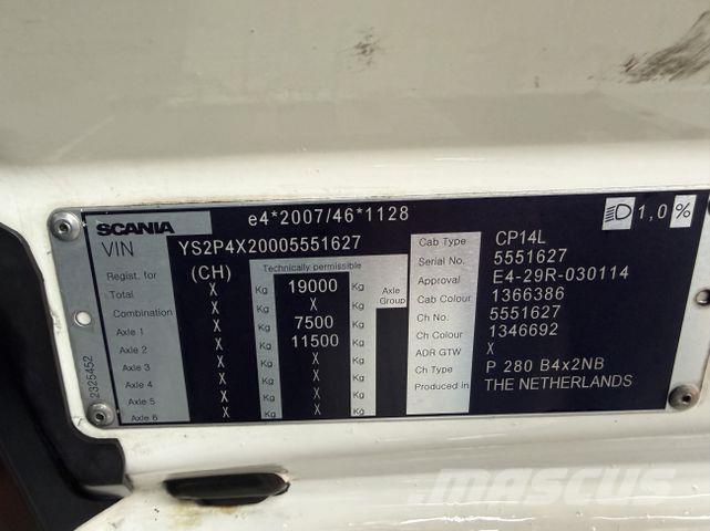 Scania P280 4X2 Samochody ciężarowe ze skrzynią zamkniętą