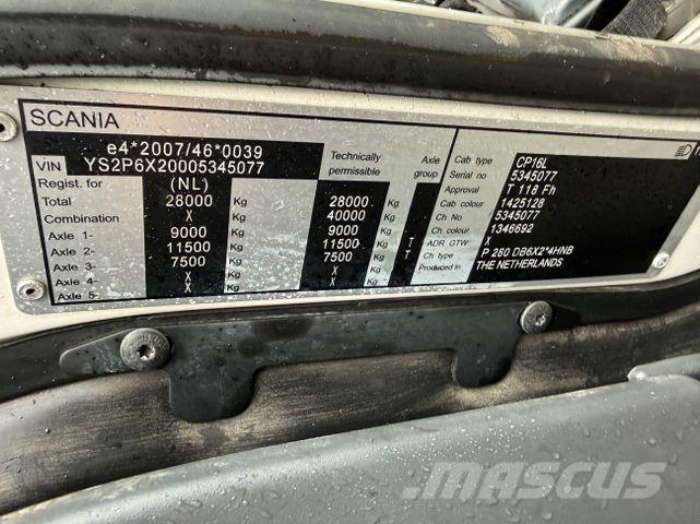 Scania P280 6X2*4 Pojazdy pod zabudowę
