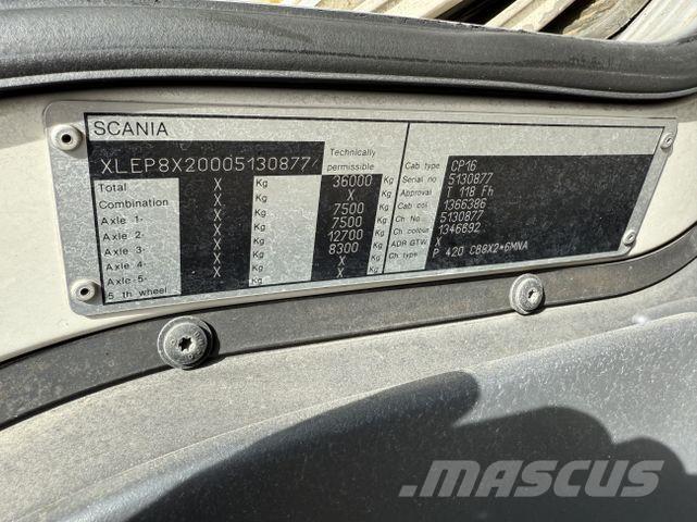 Scania P420 8X2*6 Pojazdy pod zabudowę