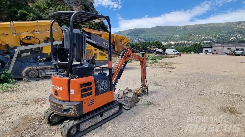 Hitachi ZAXIS 19 Minikoparki