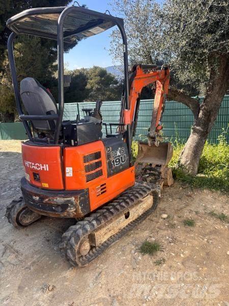 Hitachi zx19 Minikoparki