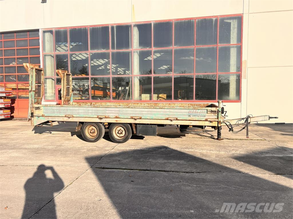 TT Tandemtieflader Przyczepy niskopodłogowe