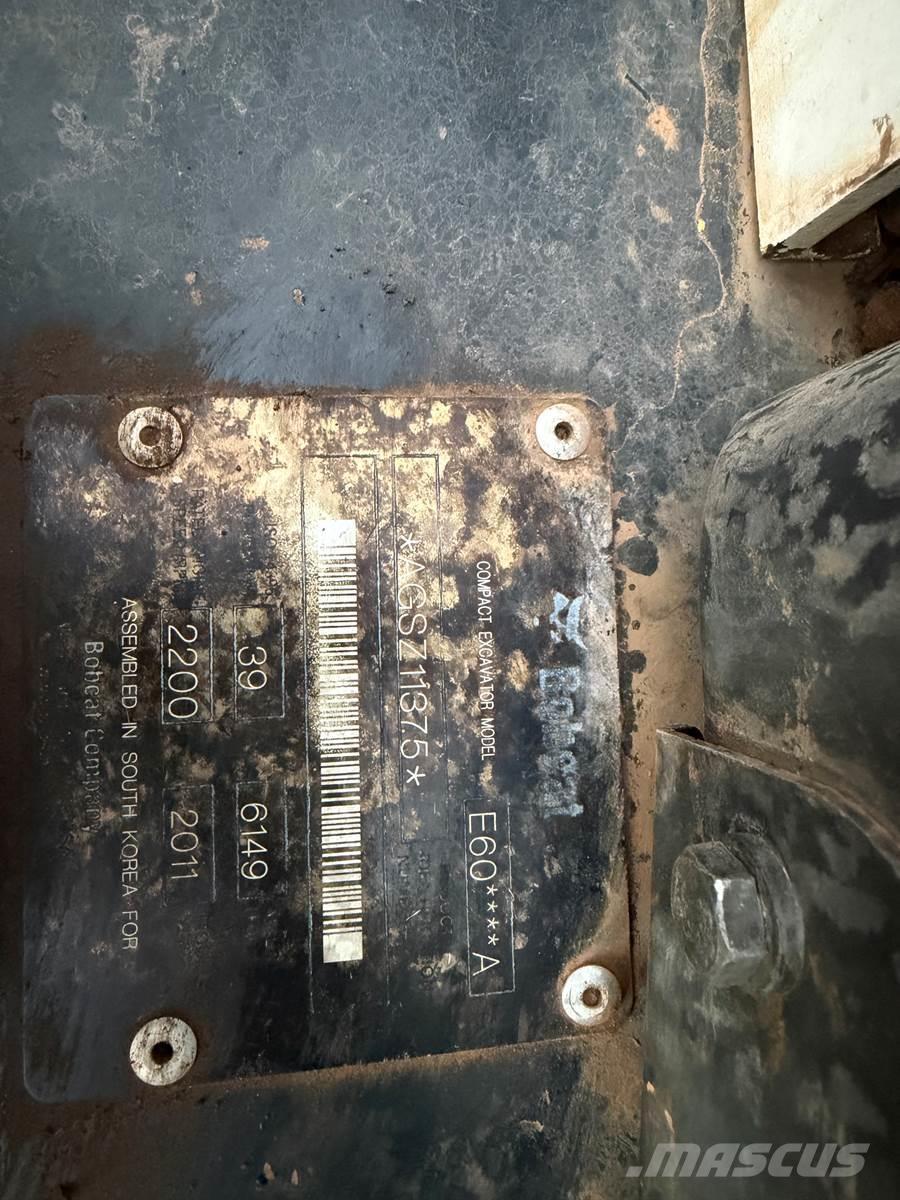 Bobcat E60 Koparki gąsienicowe