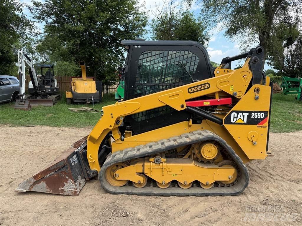 CAT 259D Ładowarki burtowe