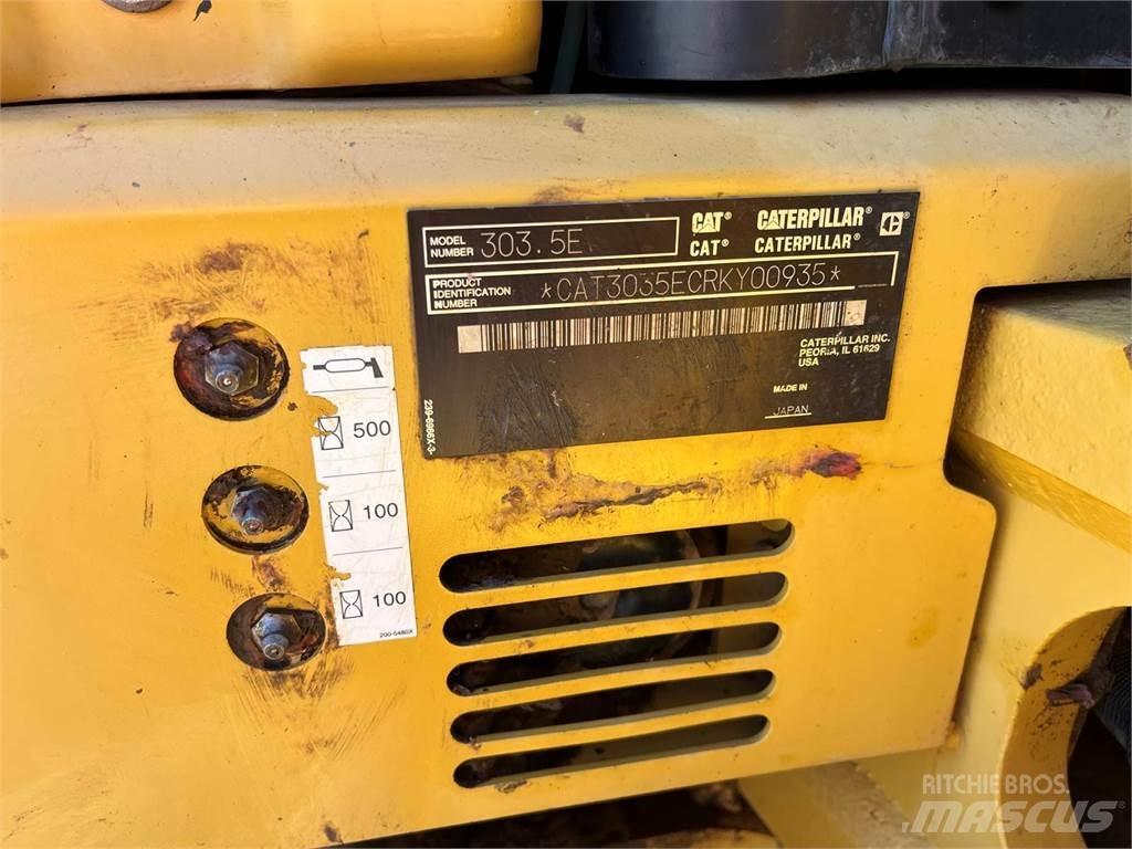 CAT 303.5 Koparki gąsienicowe