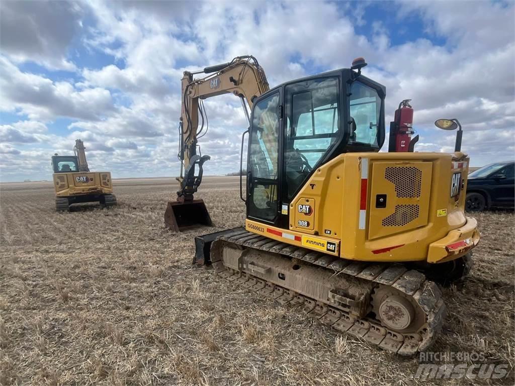 CAT 308CR Koparki gąsienicowe