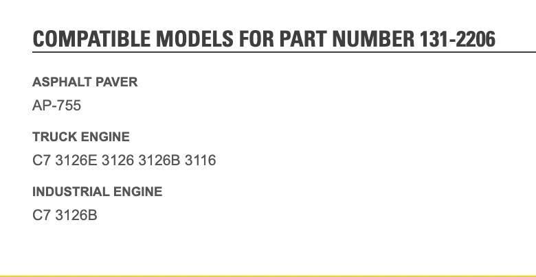CAT 3126 Transport - Inne